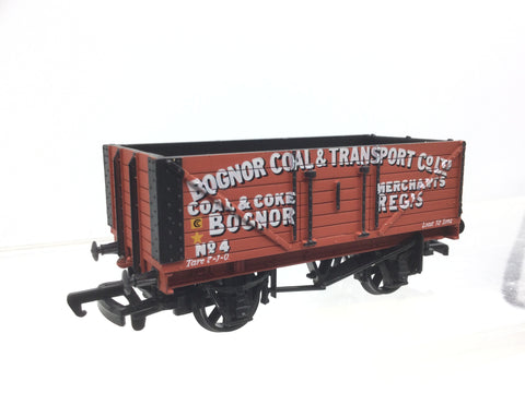 Replica 13206 OO Gauge 7 Plank Wagon Bognor Coal