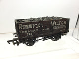 Replica 13208 OO Gauge 7 Plank Wagon Renwick Wilton & Co, Torquay