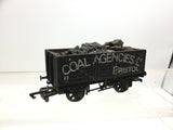 Dapol B181 OO Gauge 7 Plank Wagon Coal Agencies, Bristol