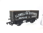 Replica 13210 OO Gauge 7 Plank Wagon Llewellyn Brothers Aberdare/Cardiff