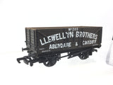 Replica 13210 OO Gauge 7 Plank Wagon Llewellyn Brothers Aberdare/Cardiff