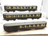 Hornby OO Gauge Pullman Coaches Car 248/Car 167/Car 64 with Lights