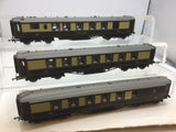 Hornby OO Gauge Pullman Coaches Car 248/Car 167/Car 64 with Lights