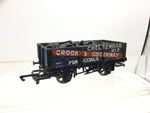 Hornby R6235 OO Gauge 5 Plank Wagon Crook & Greenway No 2