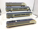 Hornby R1013 OO Gauge Eurostar 4 Car Train