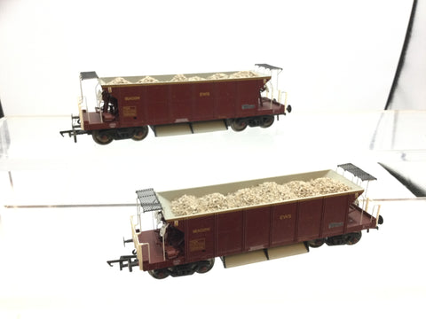 Bachmann 38-132 OO Gauge EWS YGA Seacow Wagon DB982696 x2