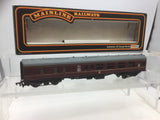 Mainline 37-108 OO Gauge BR Maroon Mk1 Brake 2nd Coach M35040