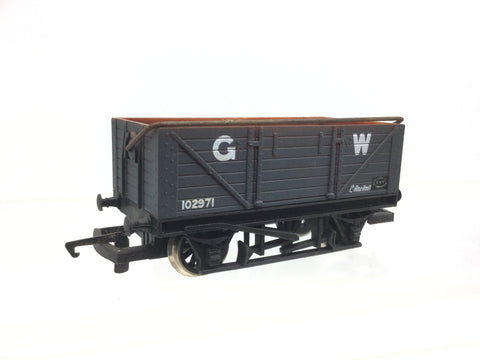Hornby R240 OO Gauge 7 Plank Sheet Rail Wagon GW 102971