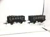 Dapol/Hereford Models OO Gauge 7 Plank Wagon Cannop 27 x2