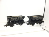 Dapol B68 OO Gauge Hopper Wagon Hoare Bros x2