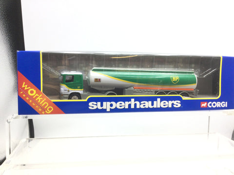 Corgi TY86608 1/64 Scale Superhaulers Scania Fuel Tanker BP