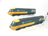 Hornby OO Gauge BR Blue/Yellow HST Power/Dummy Car W43002/W43003