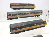 Hornby R401 OO Gauge HST Intercity 125 Exec Livery 5 Car Set (NEEDS ATTN)