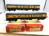 Hornby R743/R744 OO Gauge GWR Choc/Cream Mk 1 Coaches x2