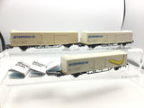 Roco 45942 HO Gauge DB Refrigerated Interfrigo Van Set (3)