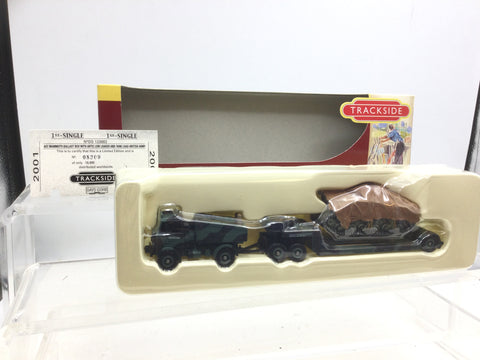 Lledo DG123002 1:76/OO Gauge AEC Mammoth Ballast Box Low Loader British Army