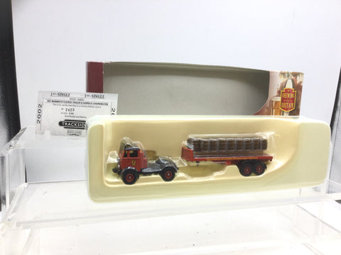 Lledo DG149001 1:76/OO Gauge AEC Mammoth Flatbed Charringtons