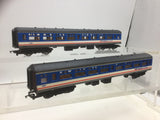 Hornby R439 OO Gauge Network SouthEast Mk2 TSO Coach 5381 x2