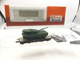 Roco 47291.1 HO Gauge OBB Flat Wagon with Tank Load