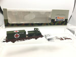 Roco Minitanks 877 HO Gauge DB Flat Wagon with KFOR Unimog and Container Load