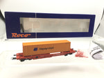 Roco 66596 HO Gauge DB Cargo Pocket Wagon with Hapag-Lloyd Container Load