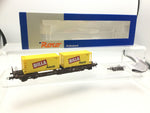Roco 47634 HO Gauge OBB Flat Wagon with Billa Heute Container Load