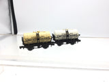 Peco NR-P167 N Gauge United Dairies Tank Wagon x2