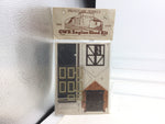 Prototype Models OO Gauge GWR Engine Shed Card Kit