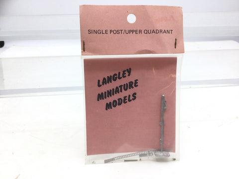 Langley N Gauge Single Post Upper Quadrant Whitemetal Signal Kit