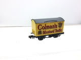 Peco NR-P141 N Gauge Vent Van Colmans Mustard