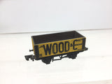 Graham Farish 2116 N Gauge 6 Plank Wagon JR Wood & Co