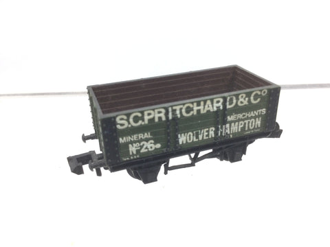 Graham Farish 2112 N Gauge 7 Plank Wagon Pritchard