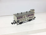 Minitrix 13293 N Gauge Refrigerated Wagon Biere du Cardinal, Fribourg