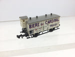 Minitrix 13293 N Gauge Refrigerated Wagon Biere du Cardinal, Fribourg