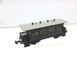 Minitrix N Gauge DRG 3rd Class 4 Wheel Passenger Coach 8817