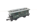 Fleischmann 8051 N Gauge DRG 4 Wheel Passenger Coach 04 90 33