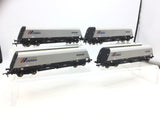 Accurascale 2642CEM3 OO Gauge Cutdown HYA Pack GBRF/CEMEX (4 Wagons)