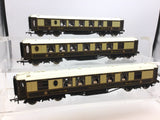 Hornby R4196 OO Gauge Pullman Golden Arrow Coach Pack