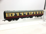 Bachmann 39-052A OO Gauge BR Maroon/Cream Mk1 2nd Open Coach M3788