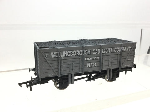 Dapol B878 OO Gauge 20t 9 Plank Wagon Wellingborough Gas Light Co