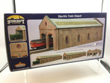 Bachmann 44-0183R OO Gauge Scenecraft Electric Train Depot (Red)