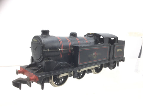 Hornby Dublo 2217 OO Gauge BR Black Class N2 69550 2 Rail