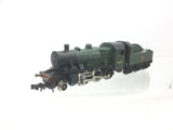 Minitrix N213 N Gauge BR Green Ivatt Class 2MT 46406