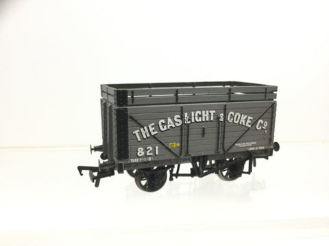 Bachmann 37-202 OO Gauge 8 Plank Coke Wagon Gas Light & Coke Co