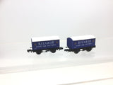 Dapol MU34001 N Gauge GWR Salvage for Victory Gunpowder Van 47305 x2