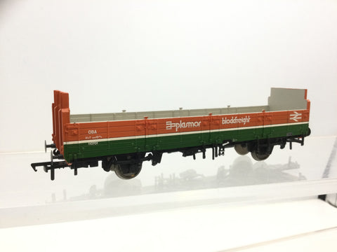 Bachmann 38-042 OO Gauge BR OBA Open Wagon High Ends BR Plasmor Blockfreight