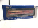 Dapol 4P-020-502 OO Gauge GWR Toplight Mainline City BR Maroon 2nd Brake 3758 S6