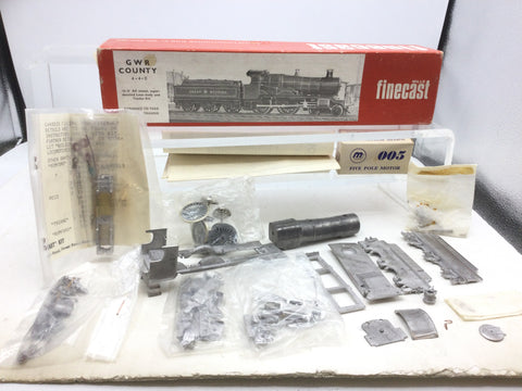 Wills Finecast OO Gauge Whitemetal Kit GWR County Class