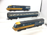 Hornby R332 OO Gauge Intercity HST 125 Blue/Yellow 3 Car Set
