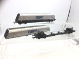 Accurascale 2605GBRF3 OO Gauge GBRF HYA Bogie Hopper Wagon - Pack 3